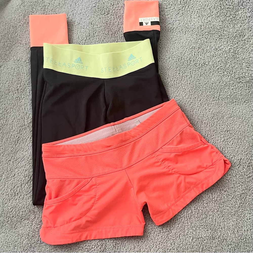 STELLA MCCARTNEY Stellasport Adidas sport Leggings Shorts XS/S